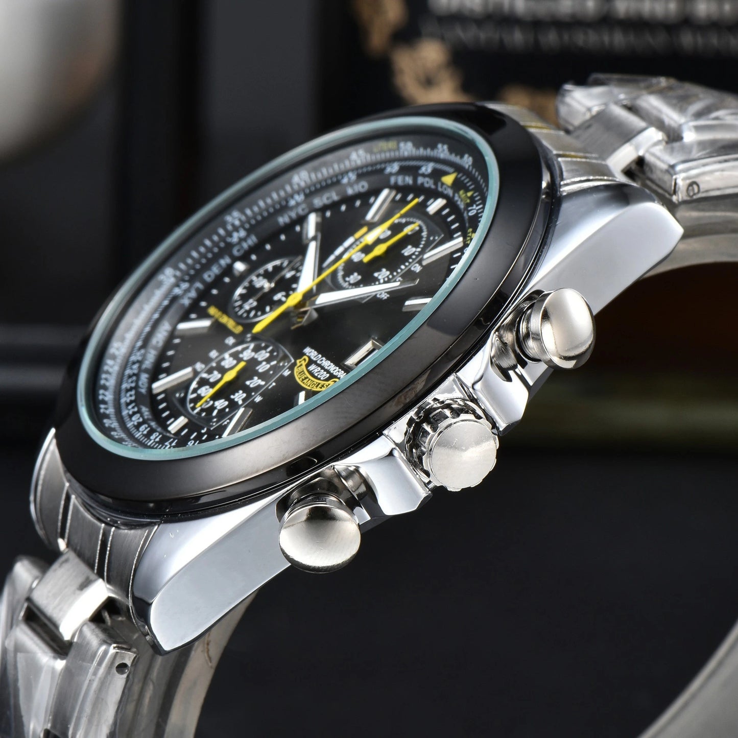 🕒 Montre Homme Citizen Quartz - Chronographe de Précision 🇧🇯